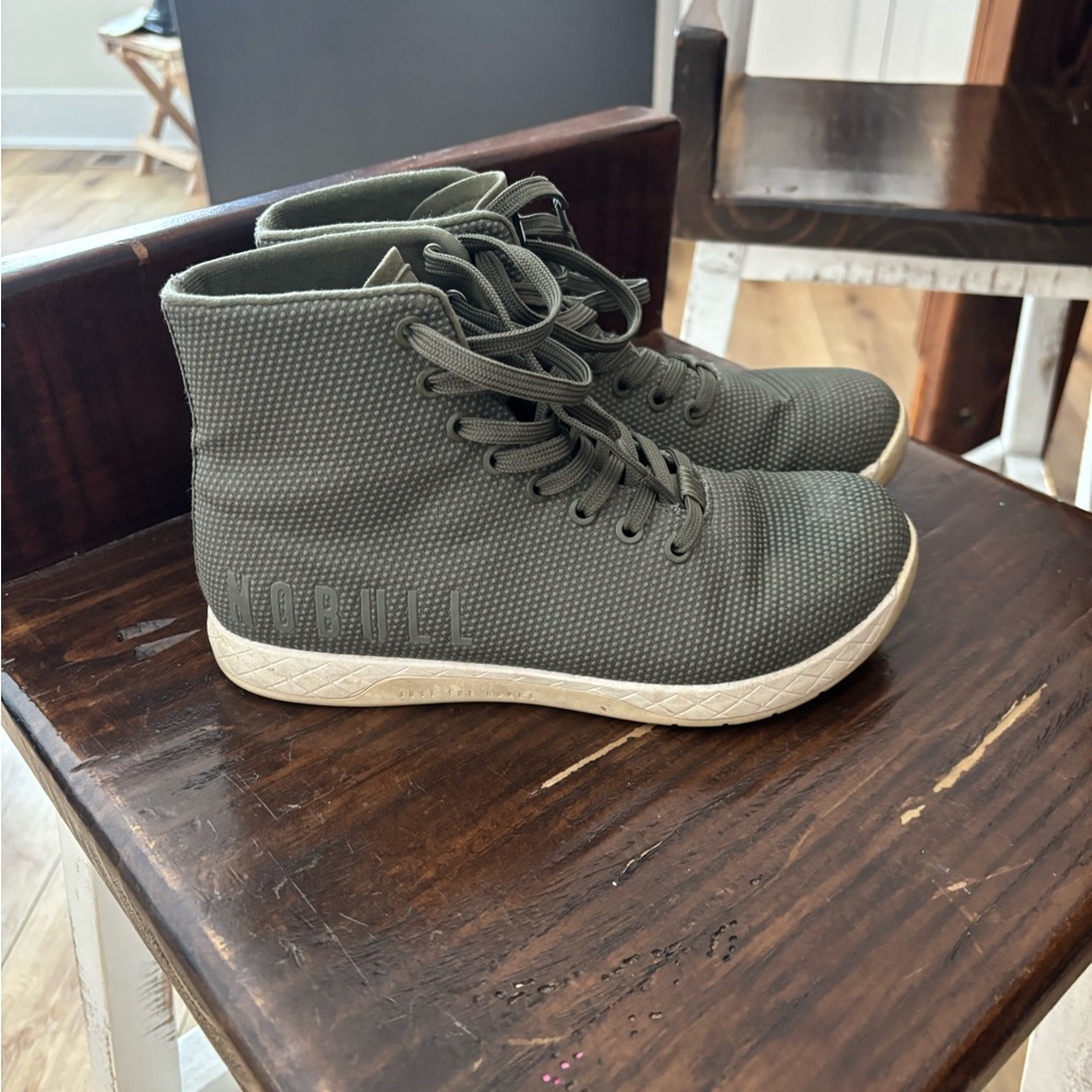 NOBULL Olive High-Top Sneakers
